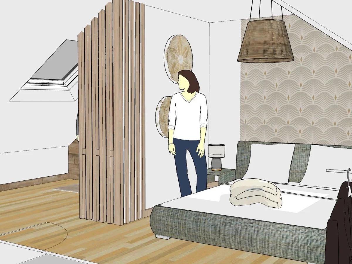 Suite parentale en combles